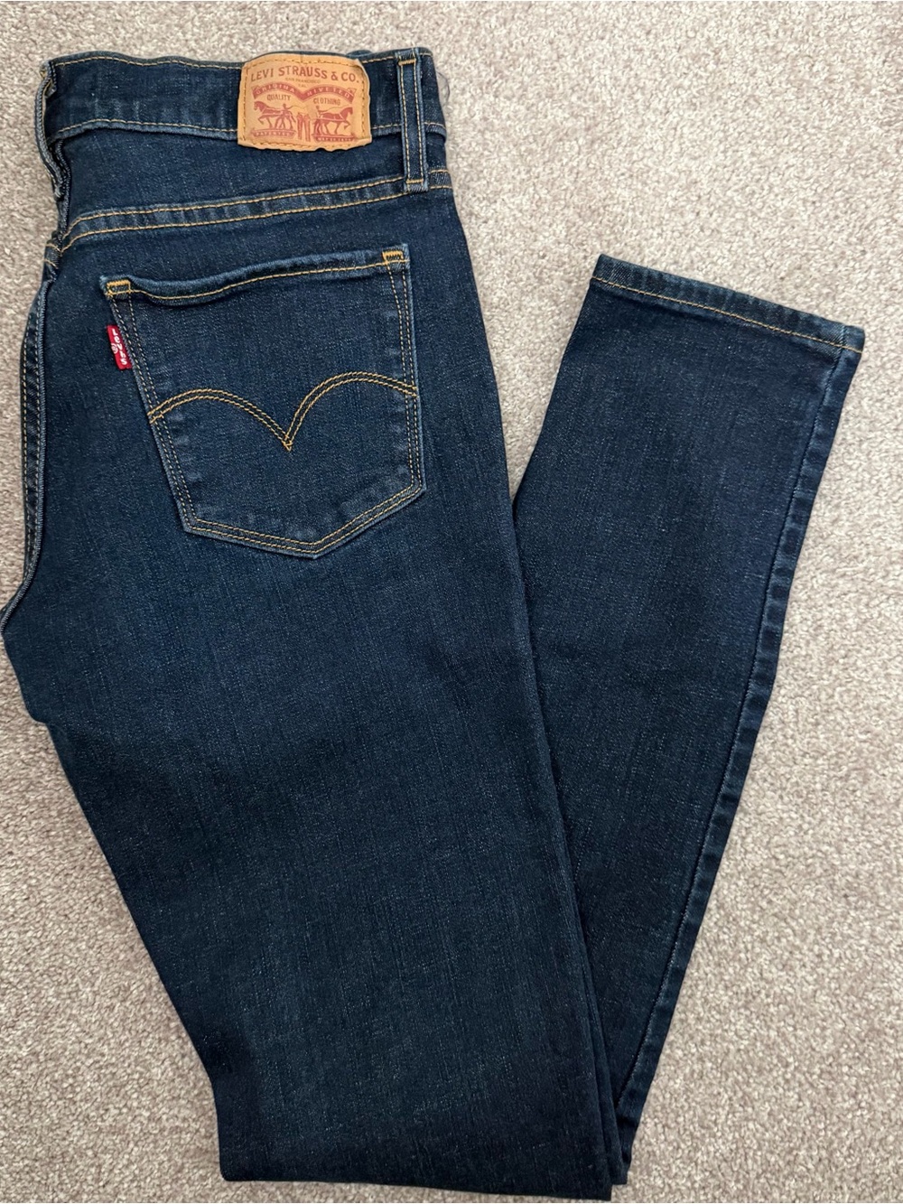 Levi’s 311 Shaping Skinny Jeans Womens 27x30 Dark Wash